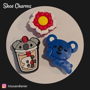 Shoe Charms Koala Boba Set Of 3